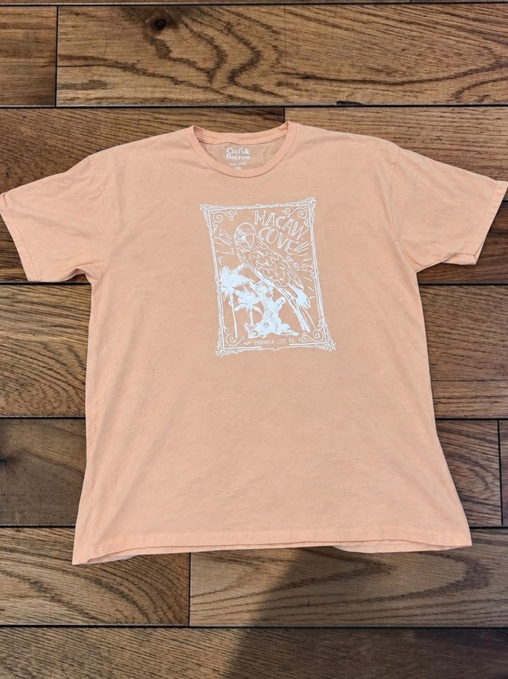 Croft & Barrow Men’s Macaw Cove Panama City Florida Graphic T Shirt 2XL